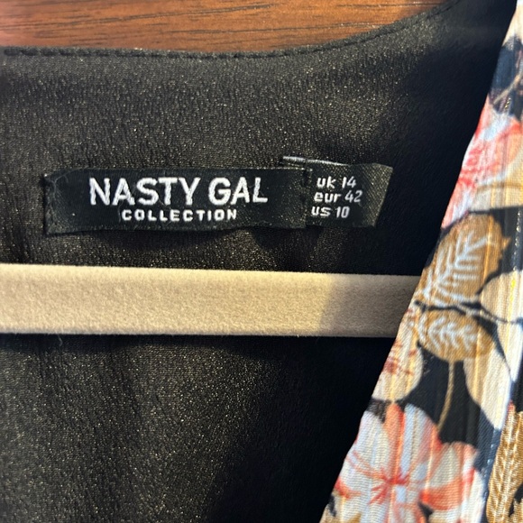 Nasty Gal Nothin’ Bud Love Floral Mini Dress Size 10 - Picture 10 of 10